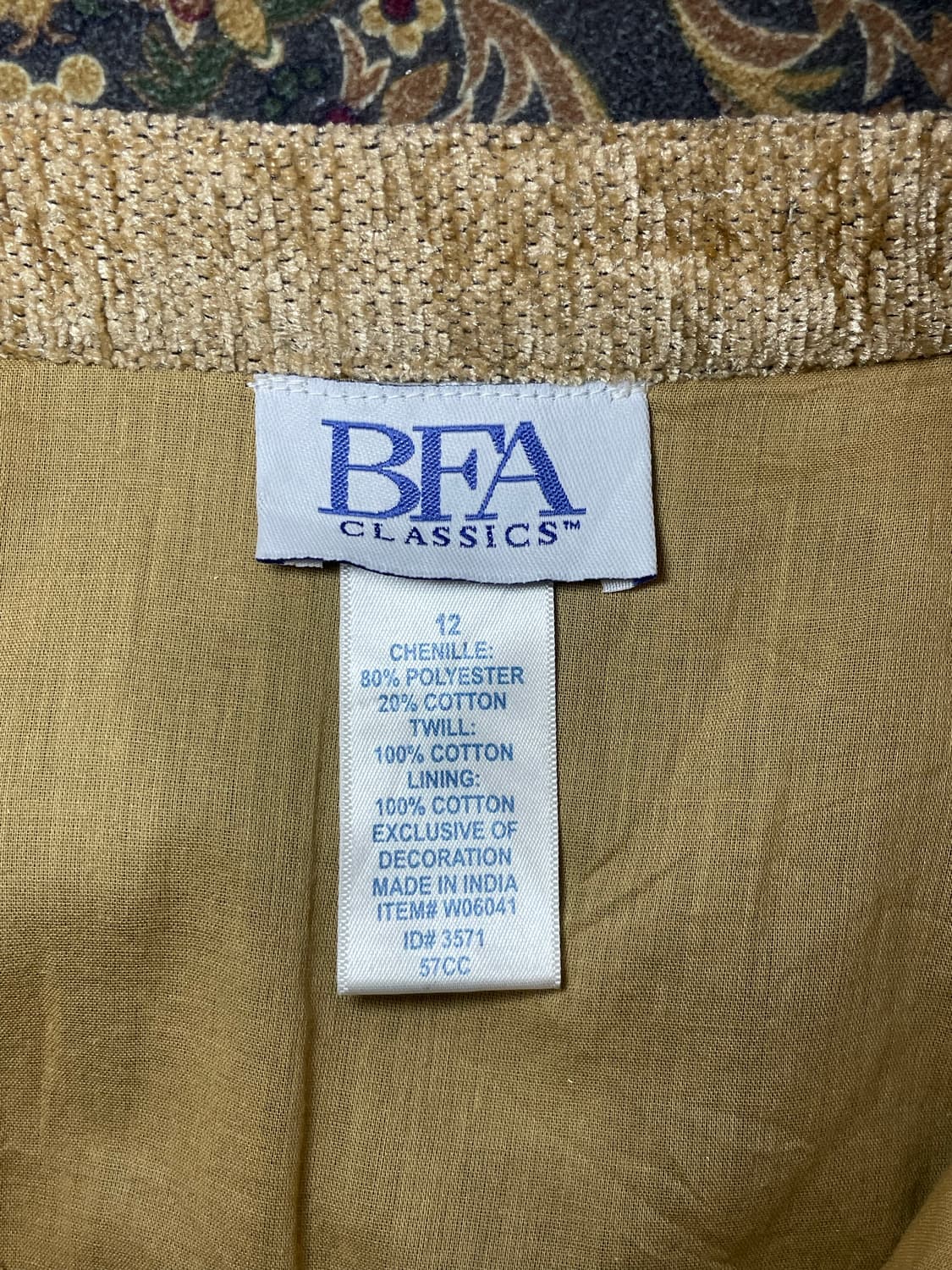 (빈티지)BFA classics 우먼즈 패치워크 자켓 상품이미지3