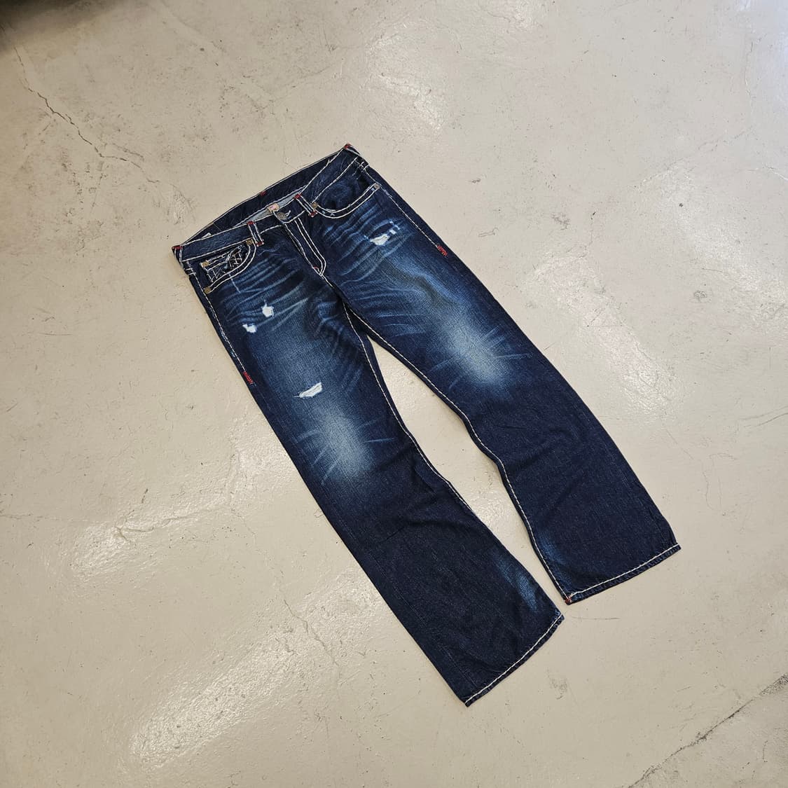 TRUE RELIGION 트루릴리젼 BILLY 부츠컷 데님팬츠 36 상품이미지2