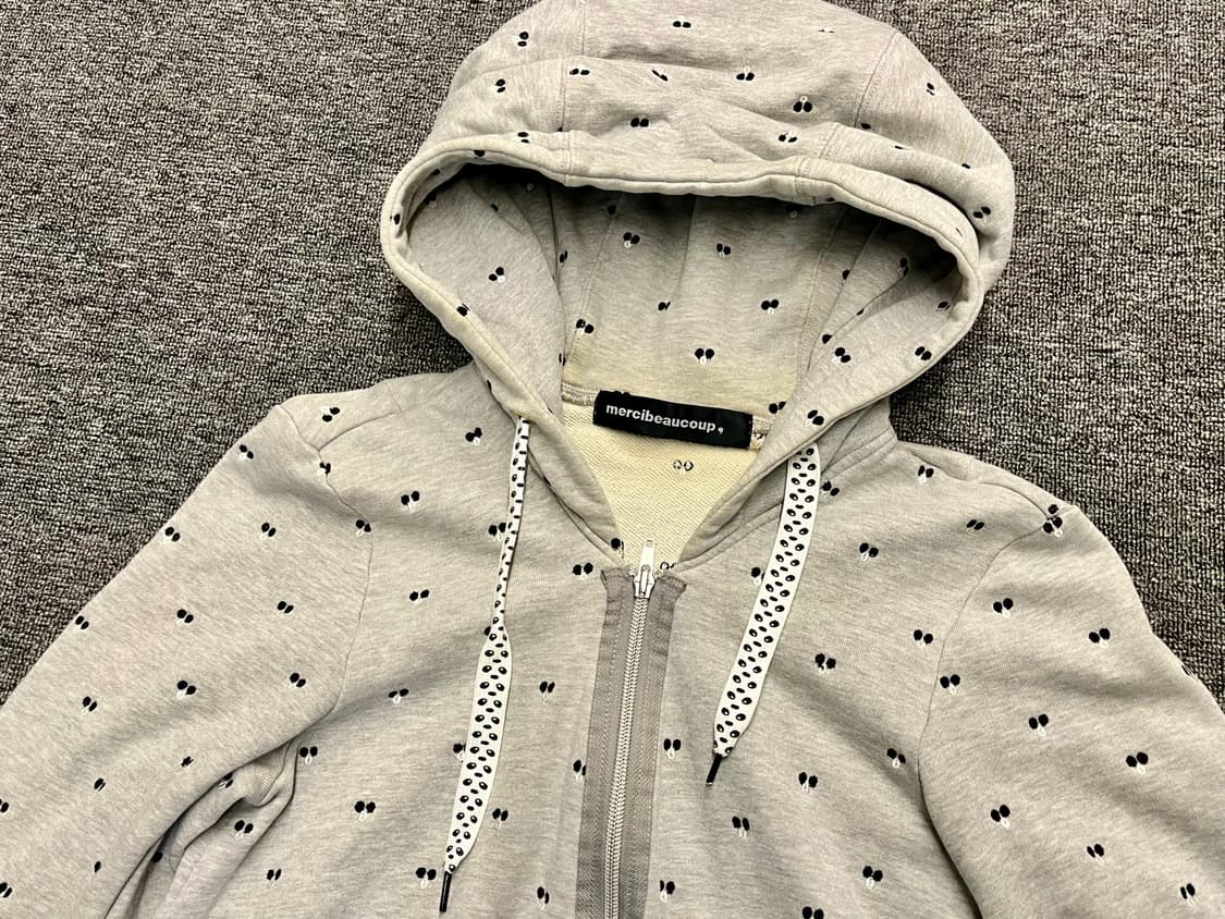 [44~55] mercibeaucoup 메르시보쿠 우먼즈 집업 후드  상품이미지2