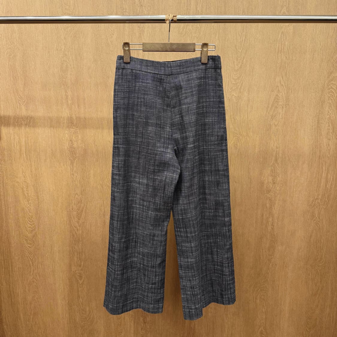 크리스찬 디올 더블 버튼 하이웨스트 팬츠 텍스처드 클래식 그레이 상품이미지3