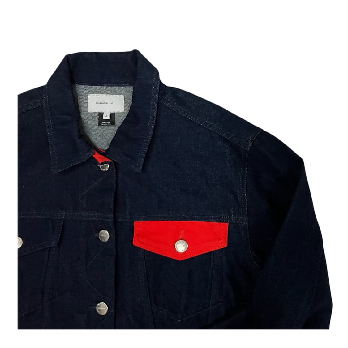 커런트엘리엇 청데님 자켓 M 상품이미지4