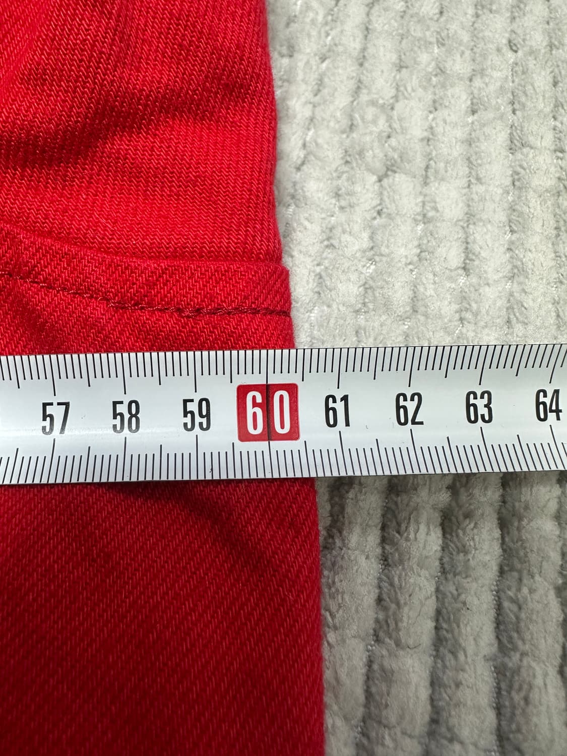 핑크하우스 00s 레드 봄버 자켓 상품이미지5