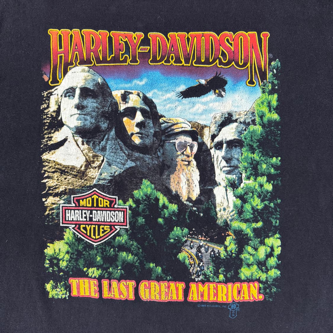 빈티지 80s Harley Davidson 할리데이비슨 롱슬리브 티셔츠 상품이미지3