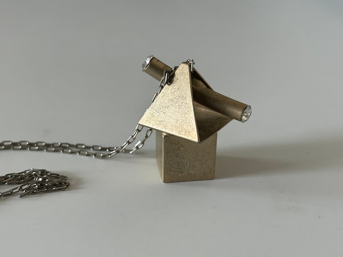 하우스 펜던트 빈티지 목걸이 상품이미지4
