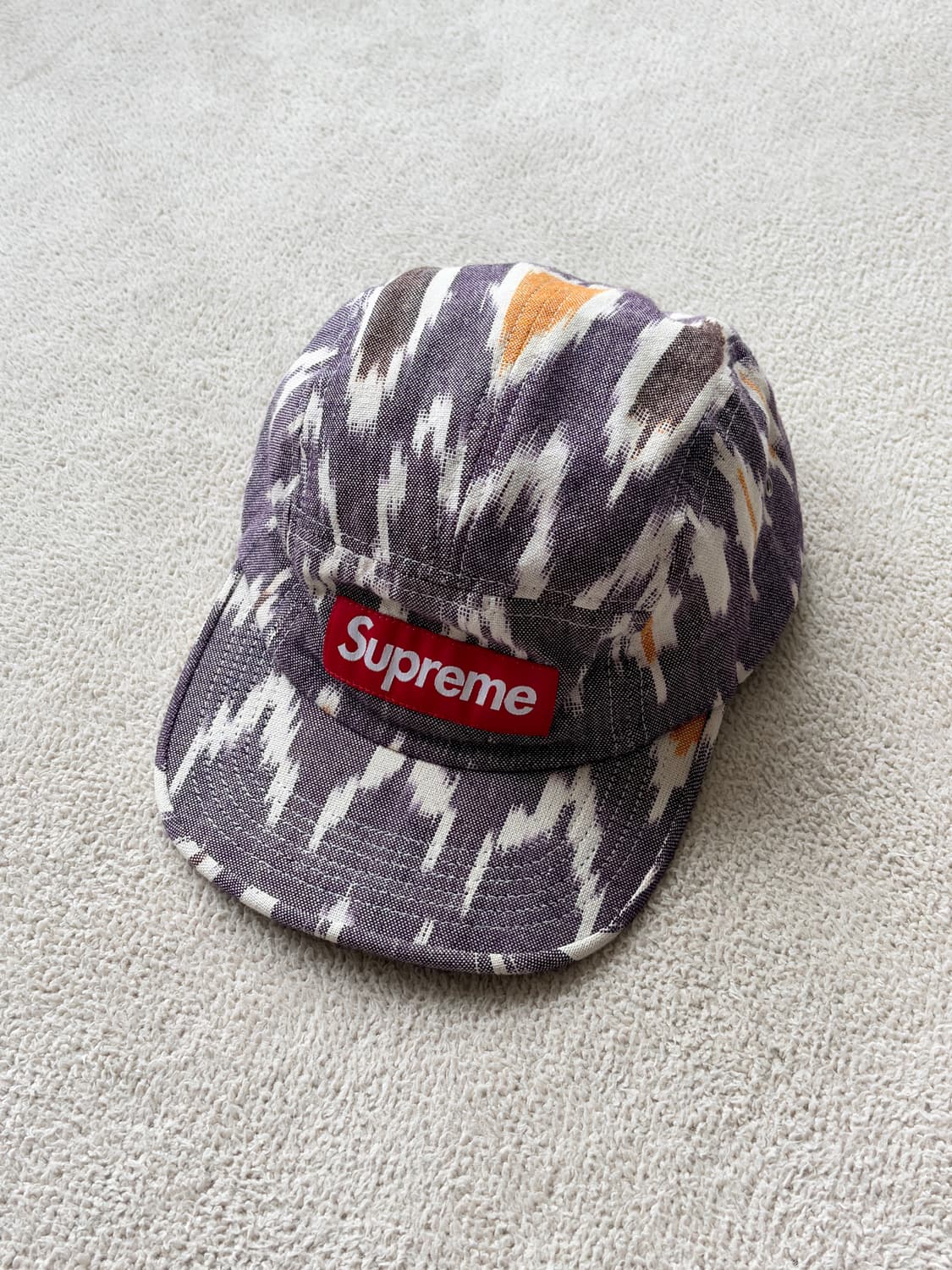 슈프림 Made in U.S.A 12SS IKAT 캠프캡 상품이미지2