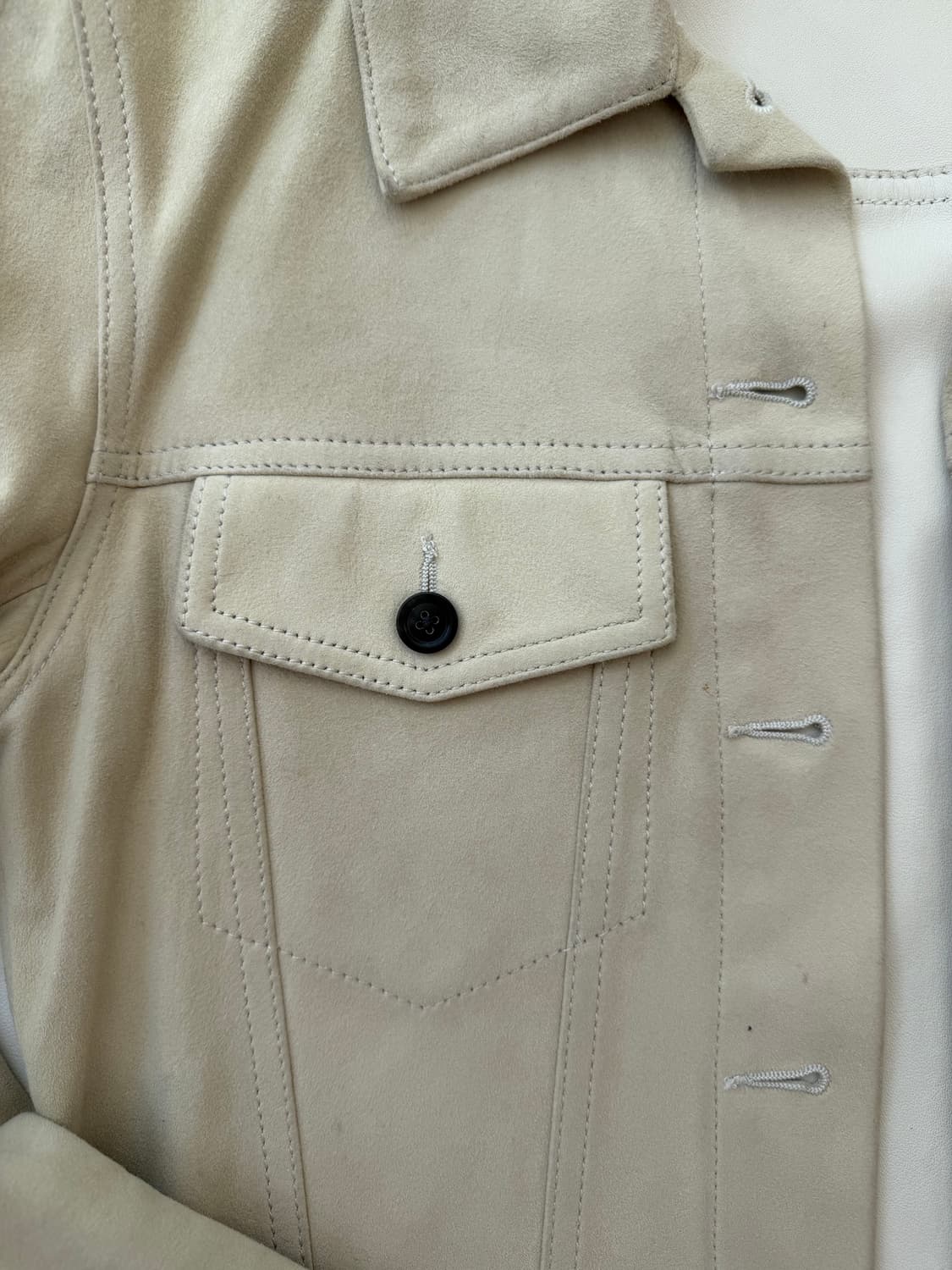 더로우 여성용 THe Row 스웨이드 자켓 상품이미지2