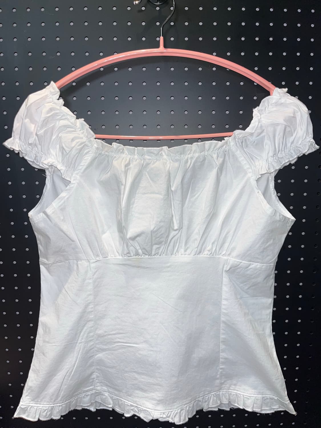 브랜디멜빌 화이트 반팔 민소매 블라우스 티아나 탑 상품이미지2