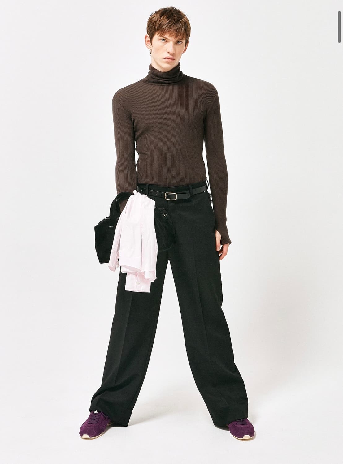 [3] 라벨아카이브 버클 트윌 팬츠  상품이미지3