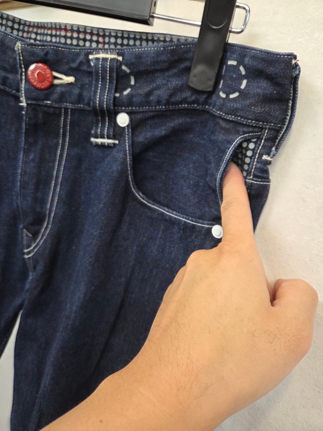 리바이스 신치백 멀티포켓 생지 데님팬츠 30 상품이미지6