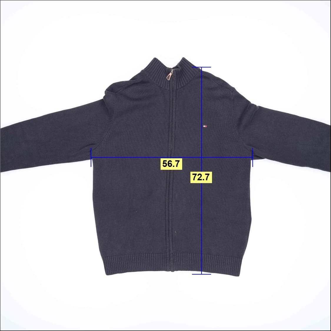 LG 타미힐피거 니트집업 0427H1 상품이미지5