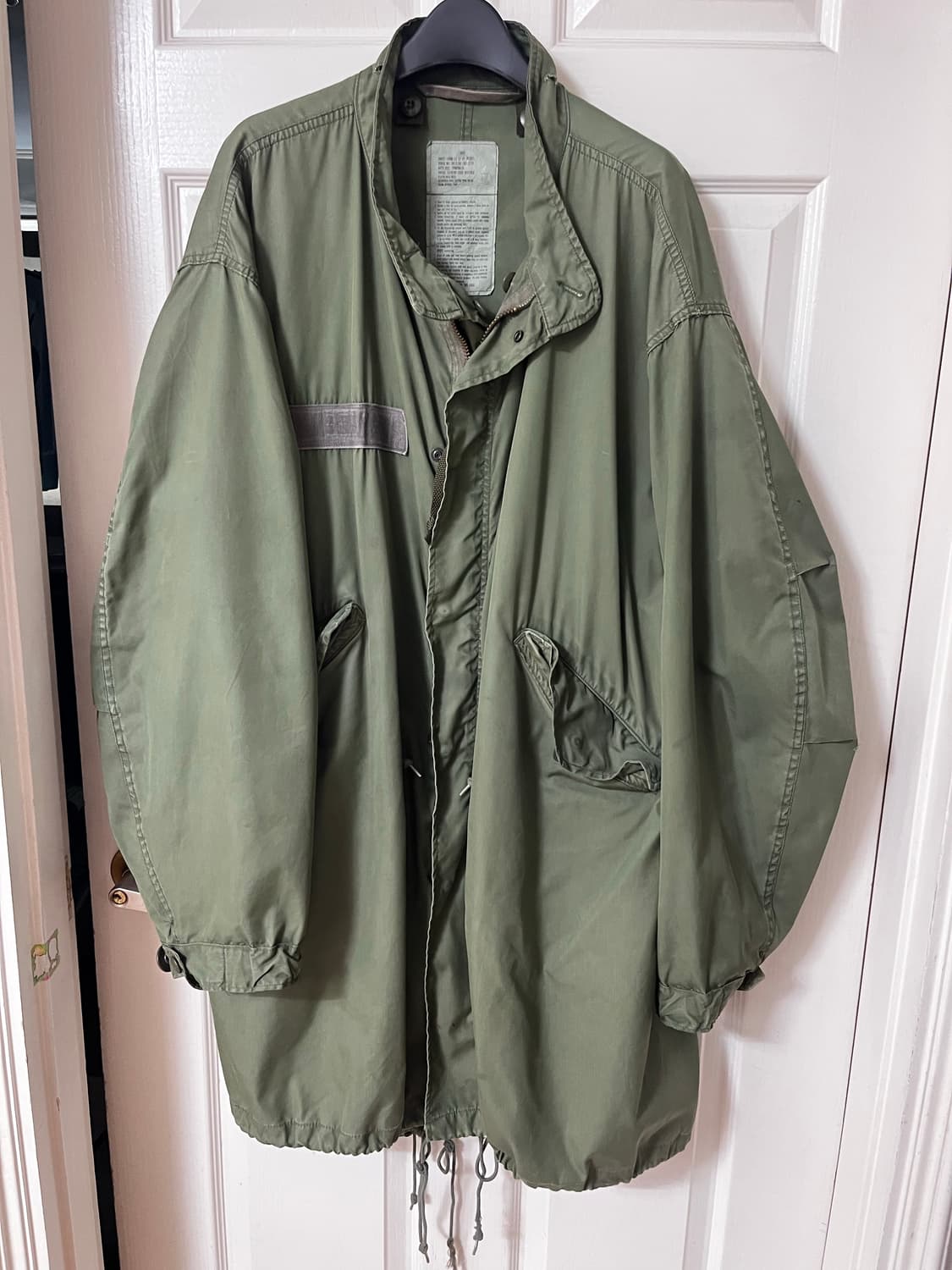 오리지널 US Army m-65 피쉬테일 파카 L 상품이미지1