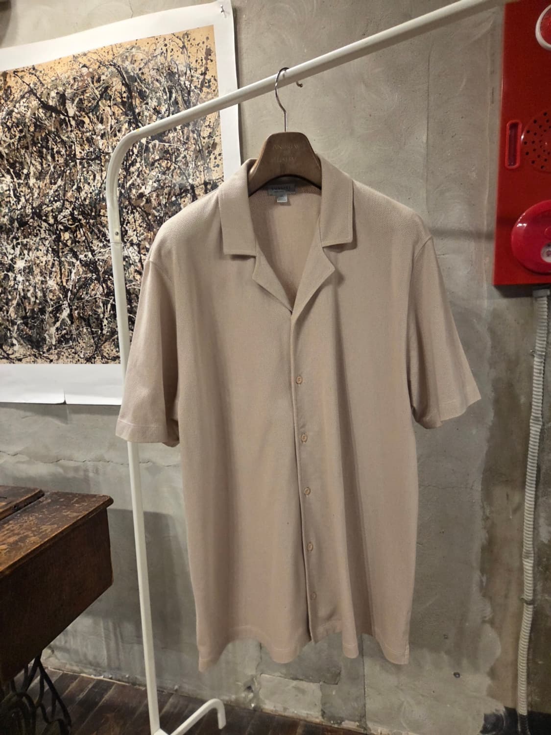 선스펠 오프칼라넥티셔츠 상품이미지5