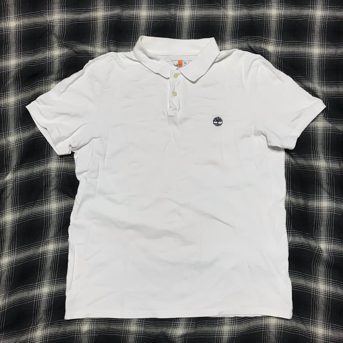 팀버랜드 레귤러핏 화이트 pk 반팔 티셔츠 상품이미지1