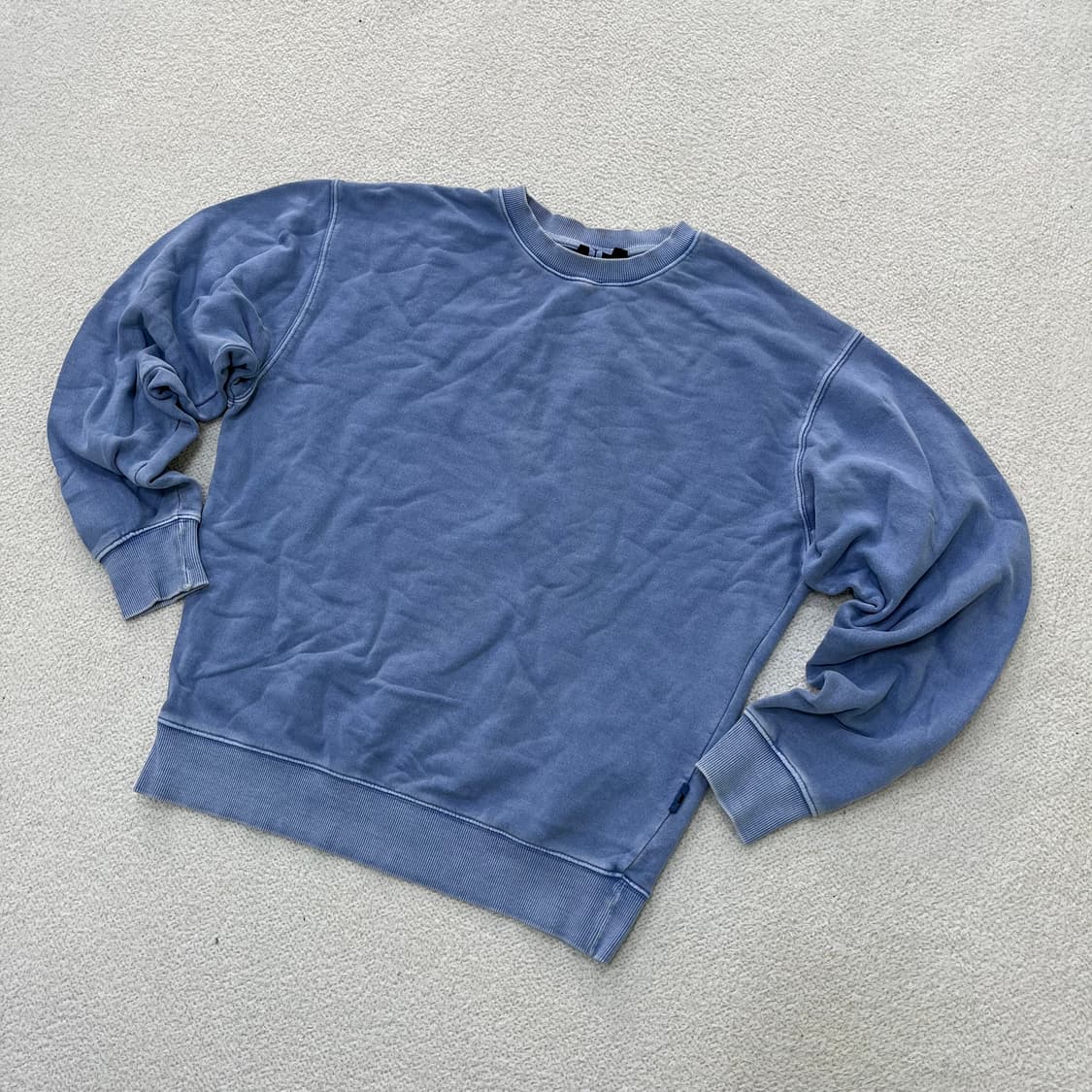 M BTS 빅히트 피그먼트 맨투맨 0324M 상품이미지1