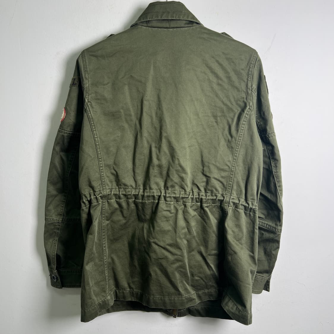 디젤 카키 패치 밀리터리 필드 자켓 XS 상품이미지6