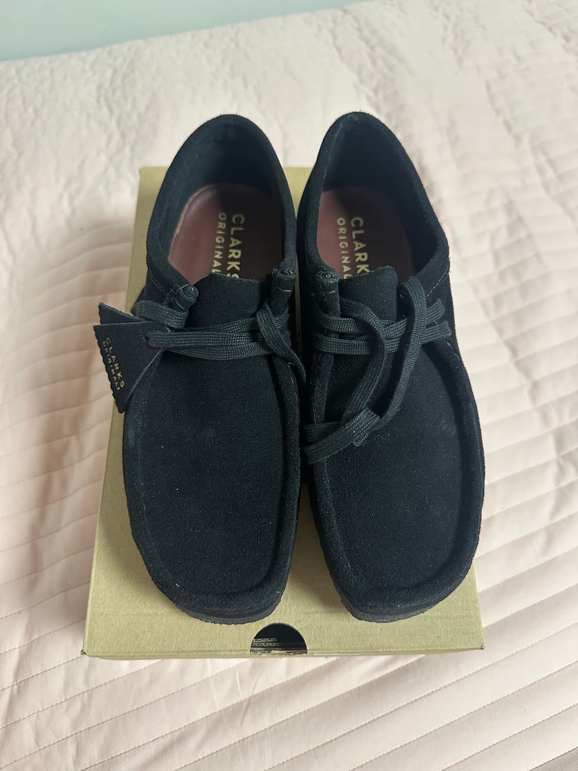 클락스 왈라비 블랙 uk9 43 사이즈 상품이미지1