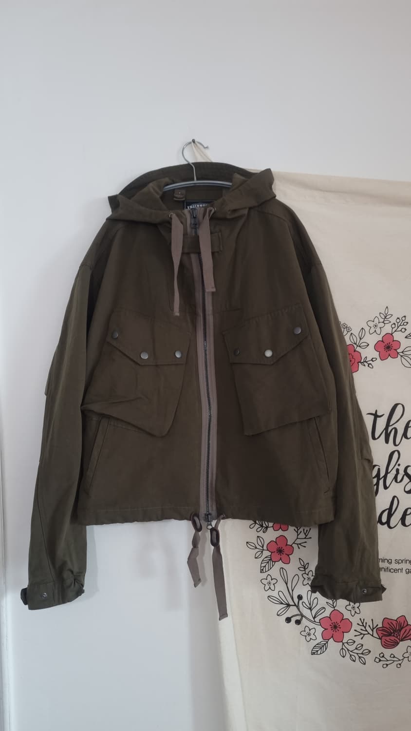 프리즘웍스 SMOCK HOODED PARKA - OLIVE 상품이미지1