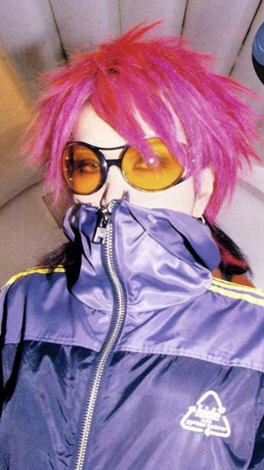 히데 hide 로켓다이브 옐로우 선글라스 y2k 90s 아카이브 상품이미지1