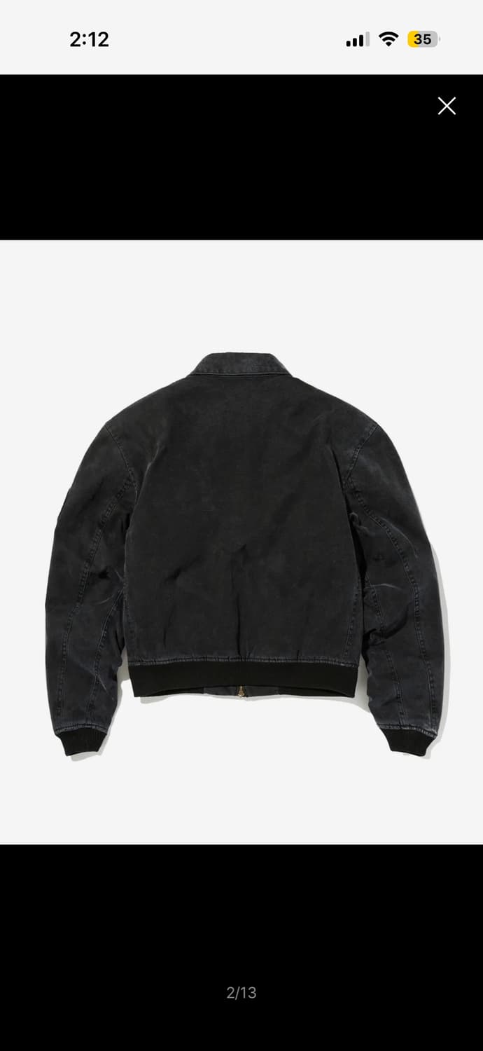 PCDP 워시드 페인티드 워크자켓 상품이미지2