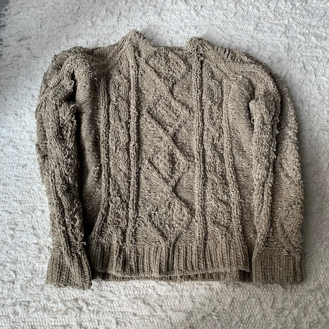 빈티지 니트 래그태그 상품이미지3