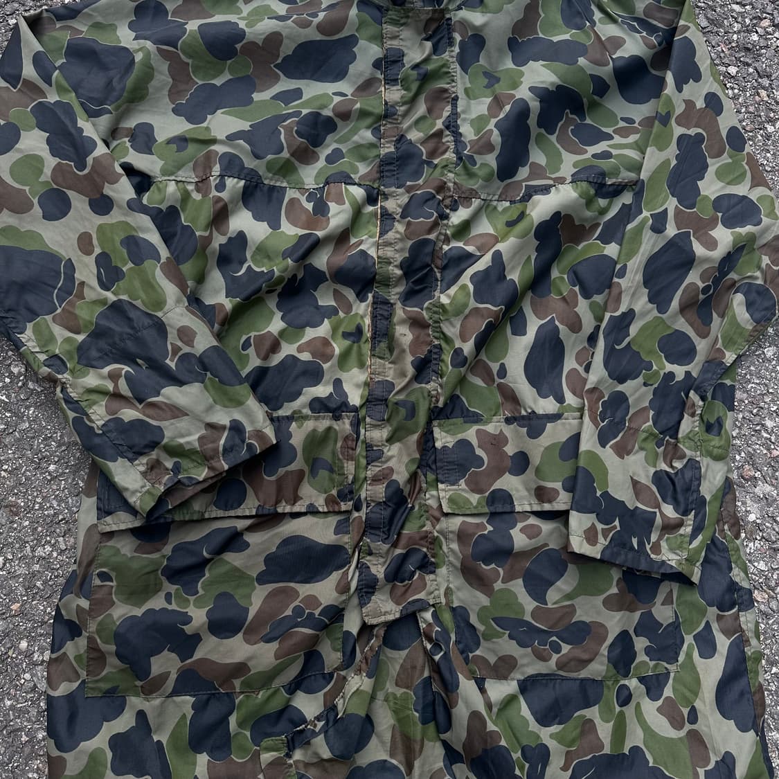 빈티지 90s 에디바우어 덕 카모 마운틴 자켓 상품이미지3