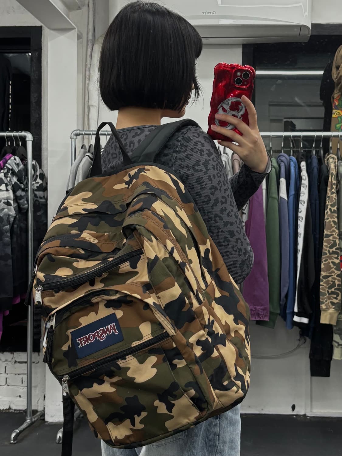 잔스포츠 카모 백팩 상품이미지1