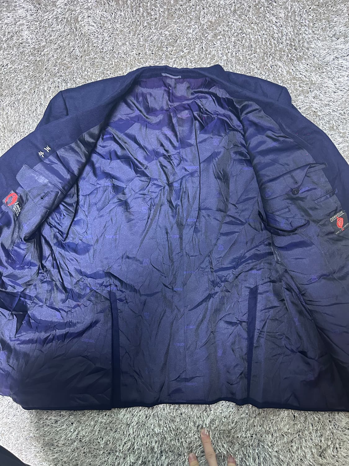 영국제 도미유원단 더블 블레이저 사이즈 105 상품이미지5