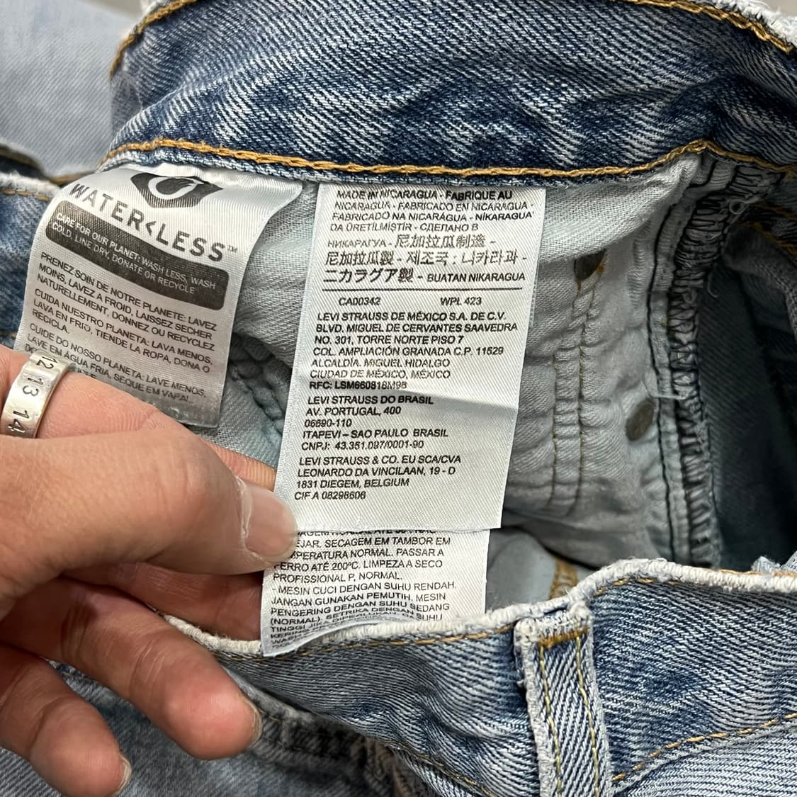  리바이스 517 데님 팬츠 y15033 상품이미지9