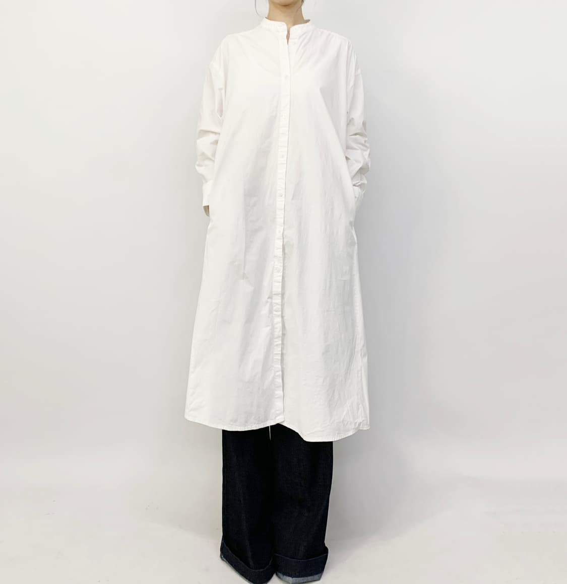 갭 셔츠 원피스 상품이미지2