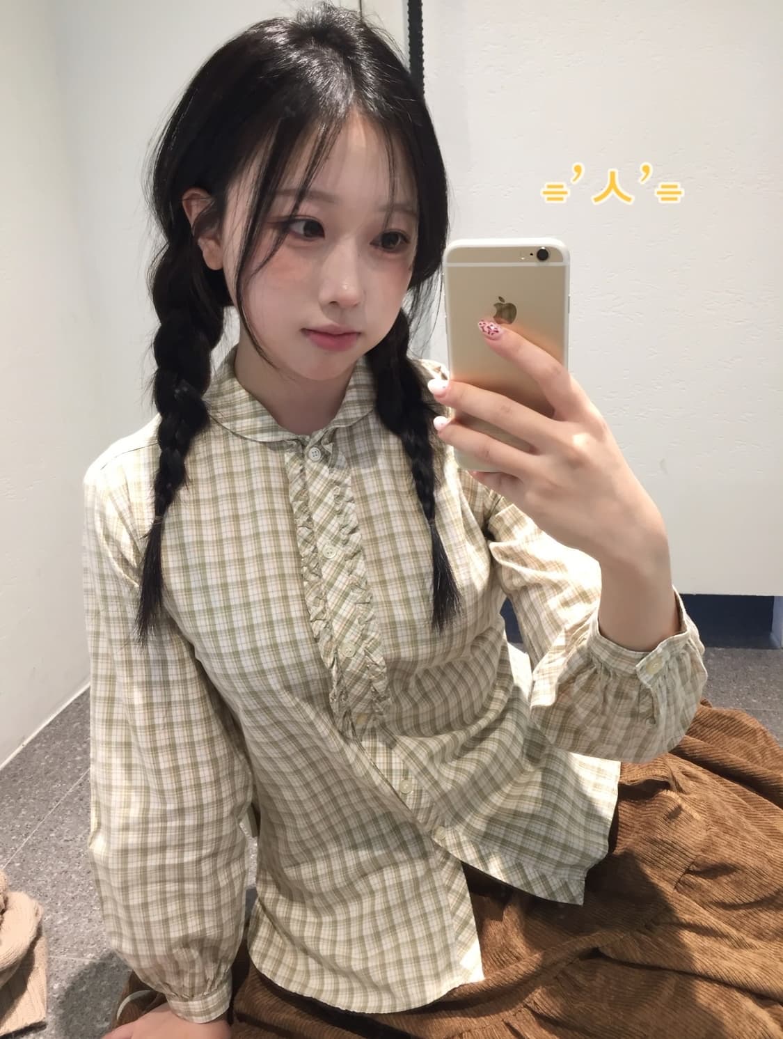 빈티지 시골 소녀 코디세트 상품이미지4