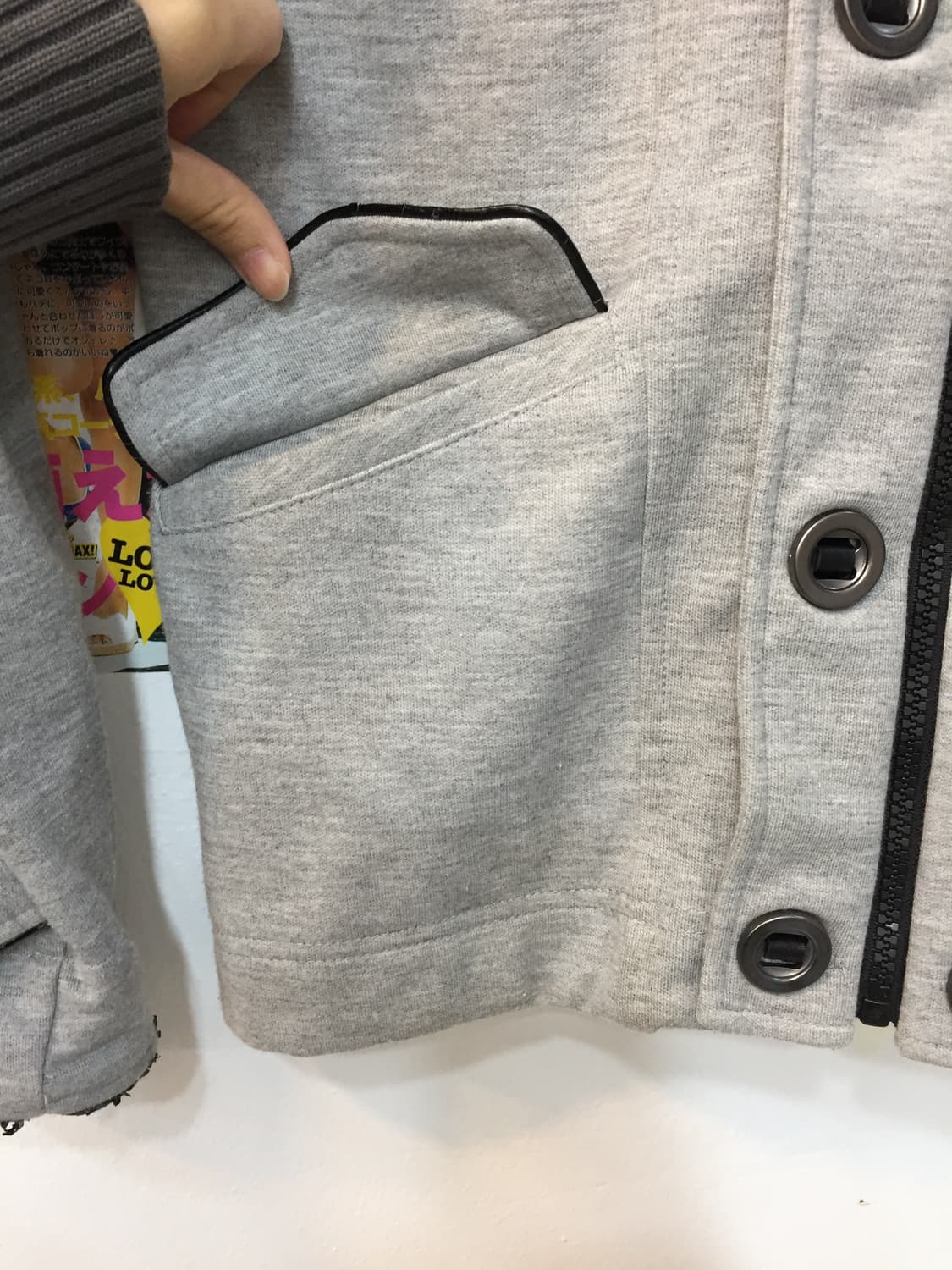 빈티지 코트 후드집업 상품이미지4