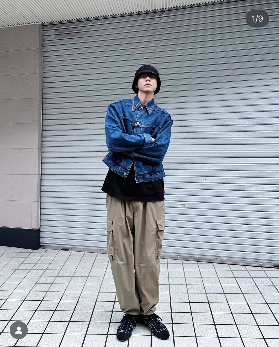 유니클로U 와이드핏 파라슈트 카고팬츠 베이지 XL 상품이미지1