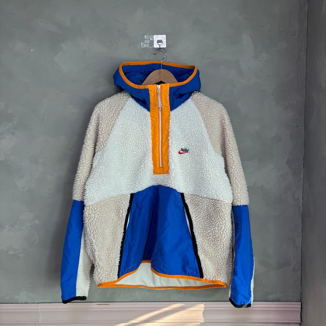나이키 헤리티지 쉐르파 풀오버 플리스 자켓 상품이미지1