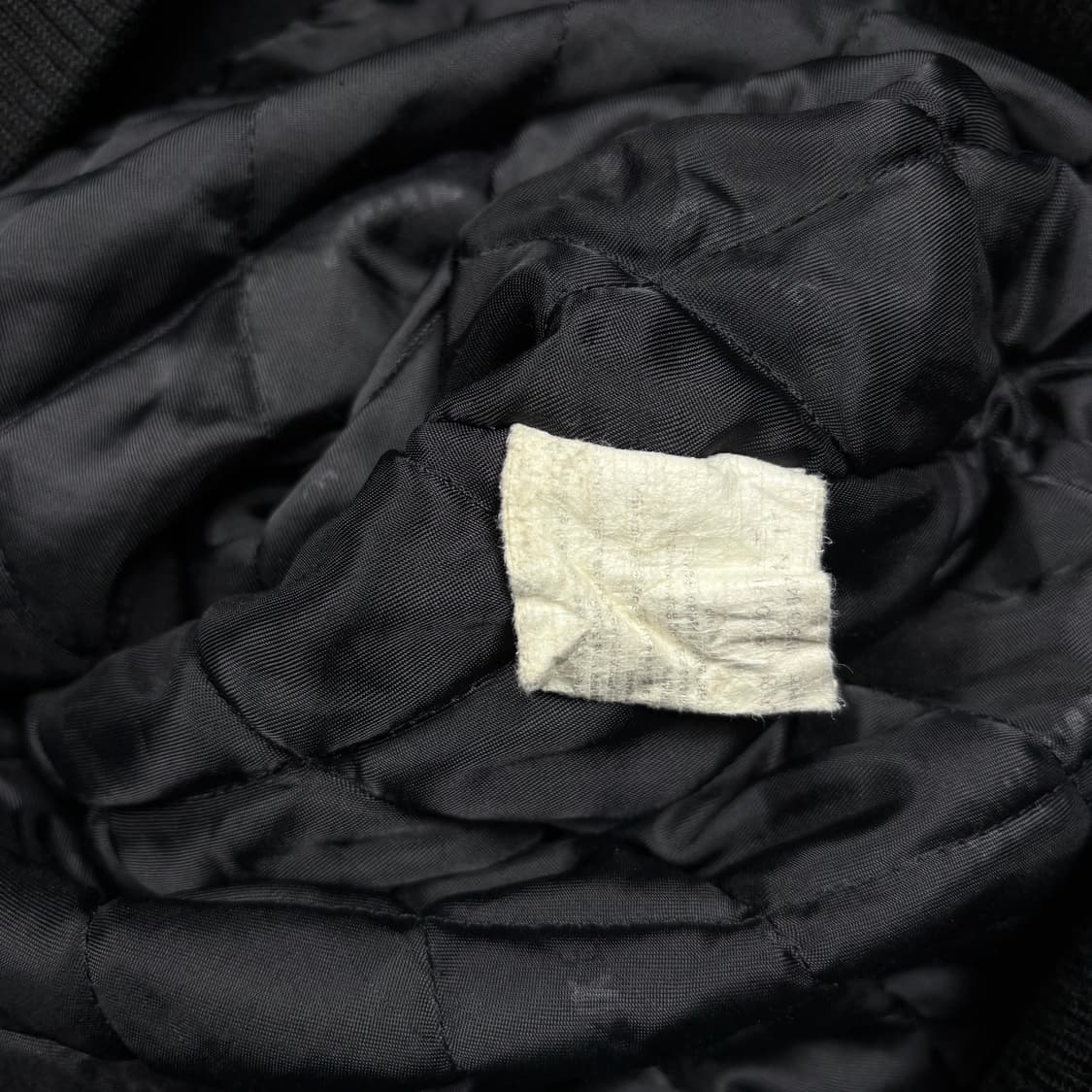 나이키90‘s 블랙컬러 모직 바시티 자켓 상품이미지7