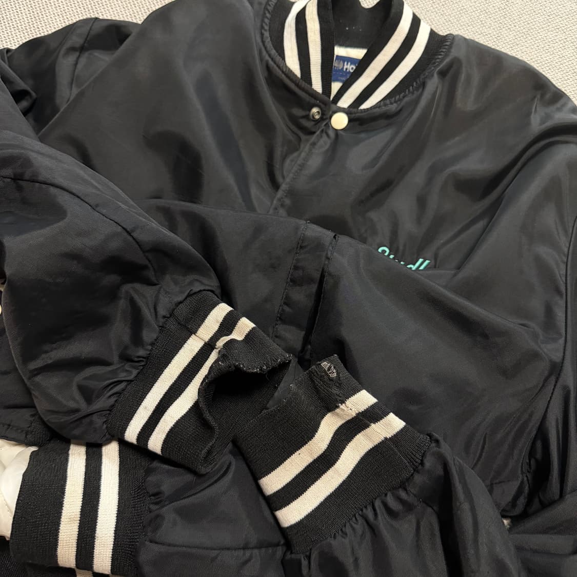 USA vintage Holloway 바시티 자켓 상품이미지4