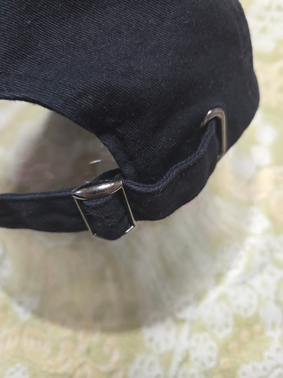 스투시 블랙 볼캡 모자 상품이미지3