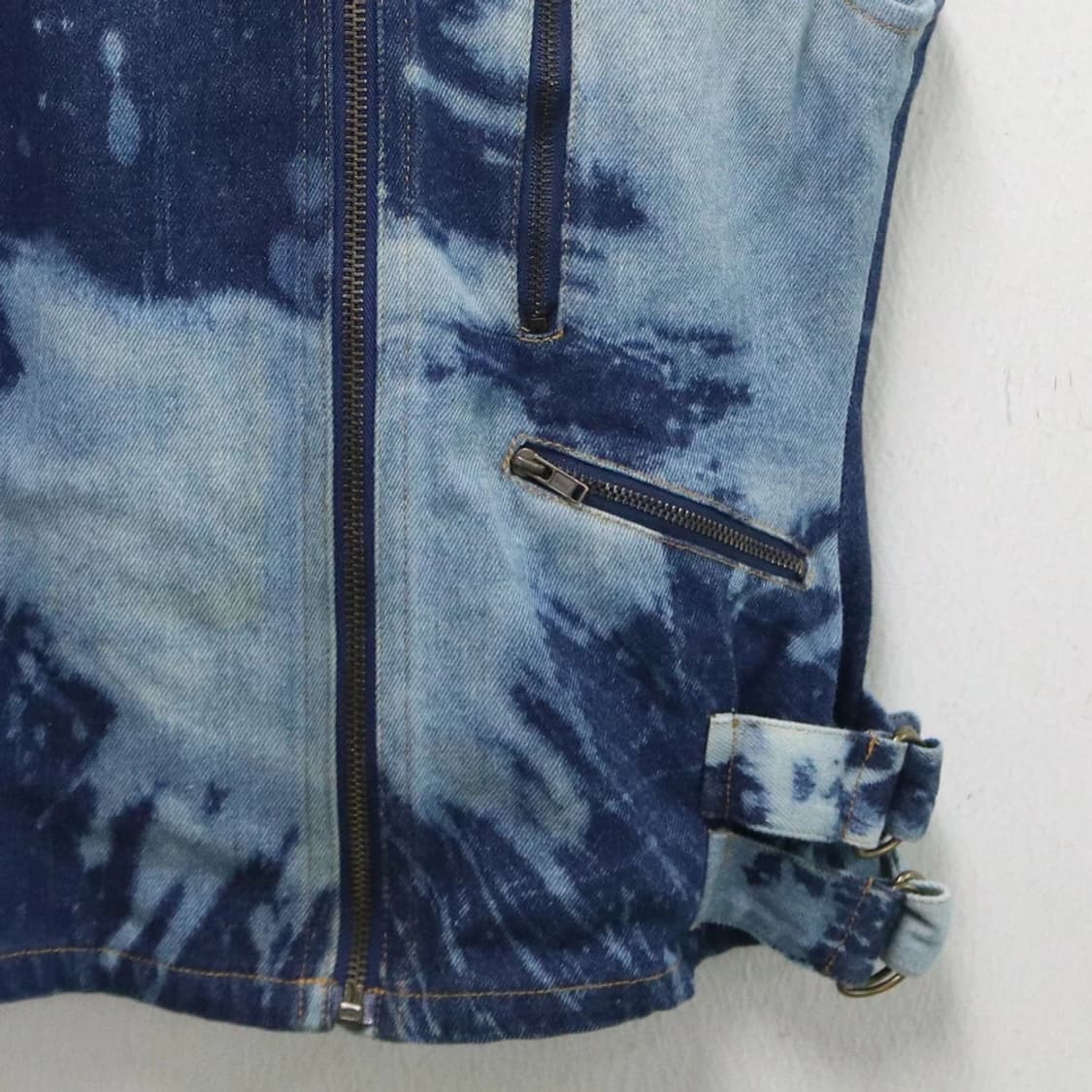 OUTLAW 나염 데님 베스트 63667 상품이미지4