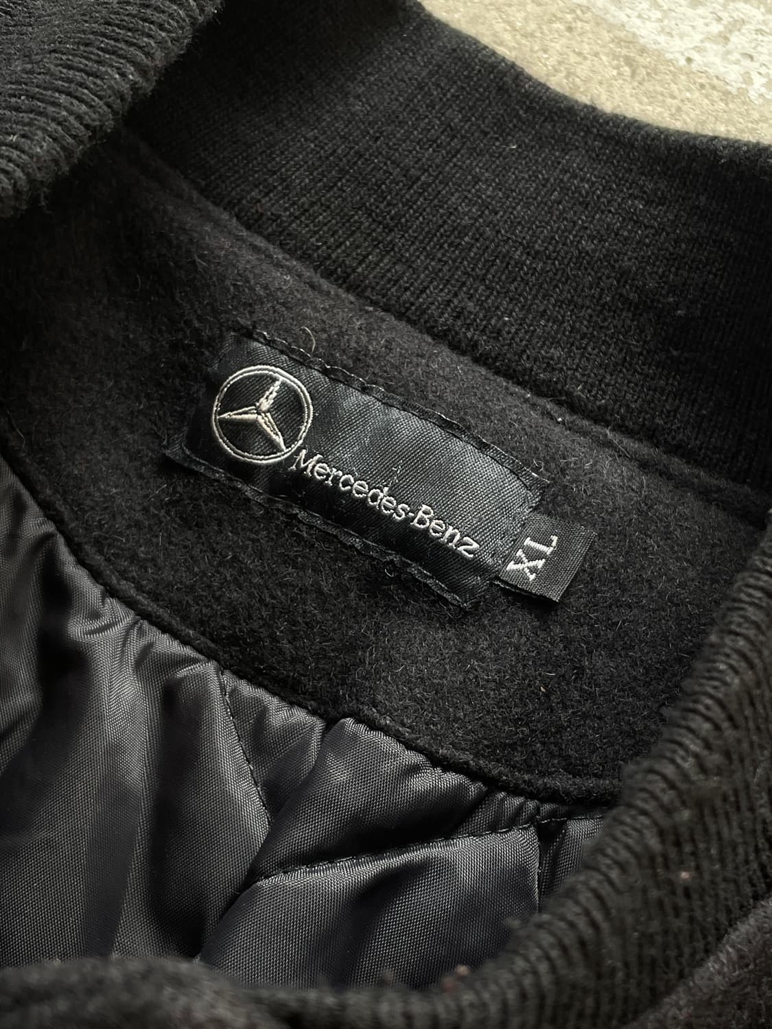 90s Mercedes Benz Lether Jacket(USA Made 상품이미지5