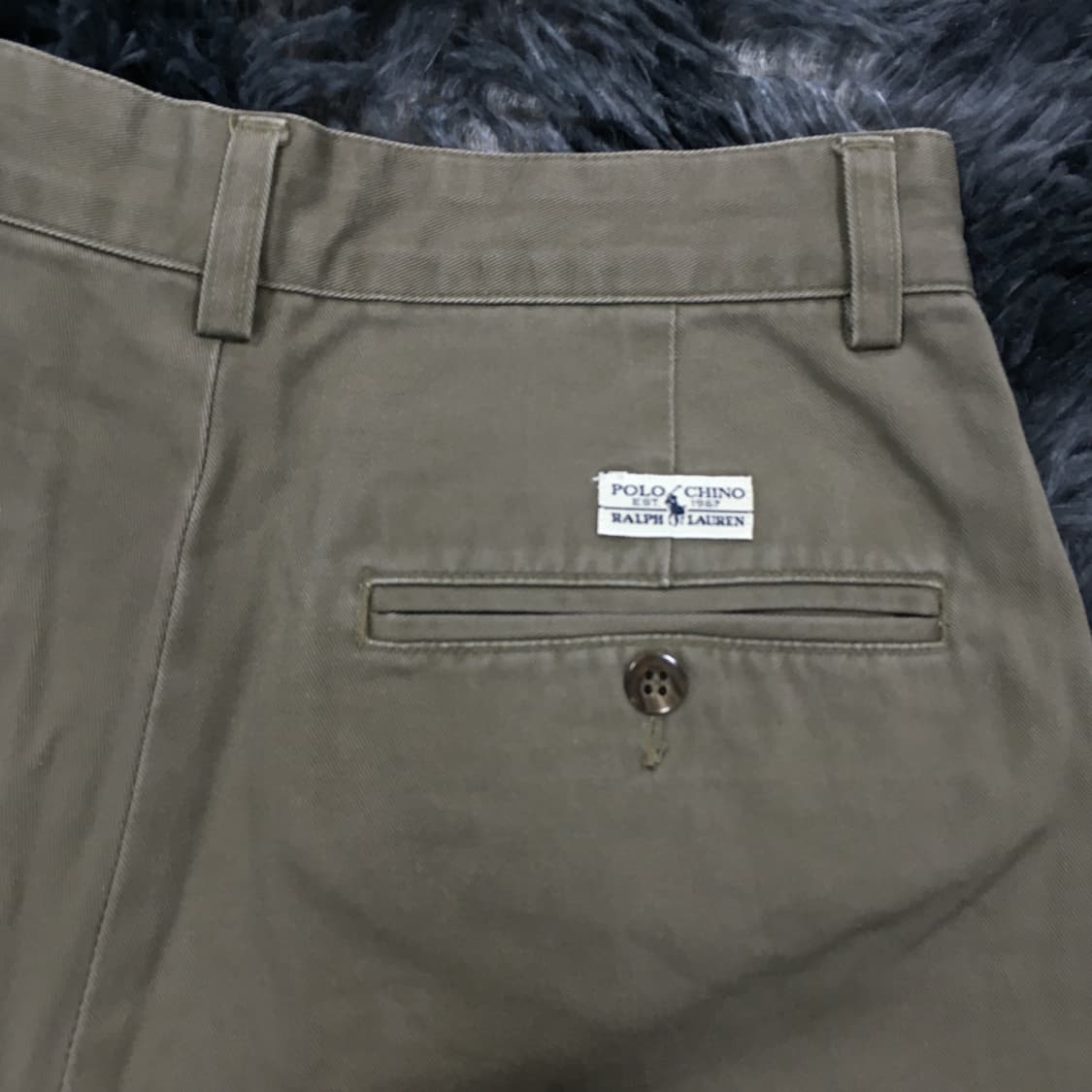 투티/0146 폴로 치노 브라운 핀턱 면바지 상품이미지3