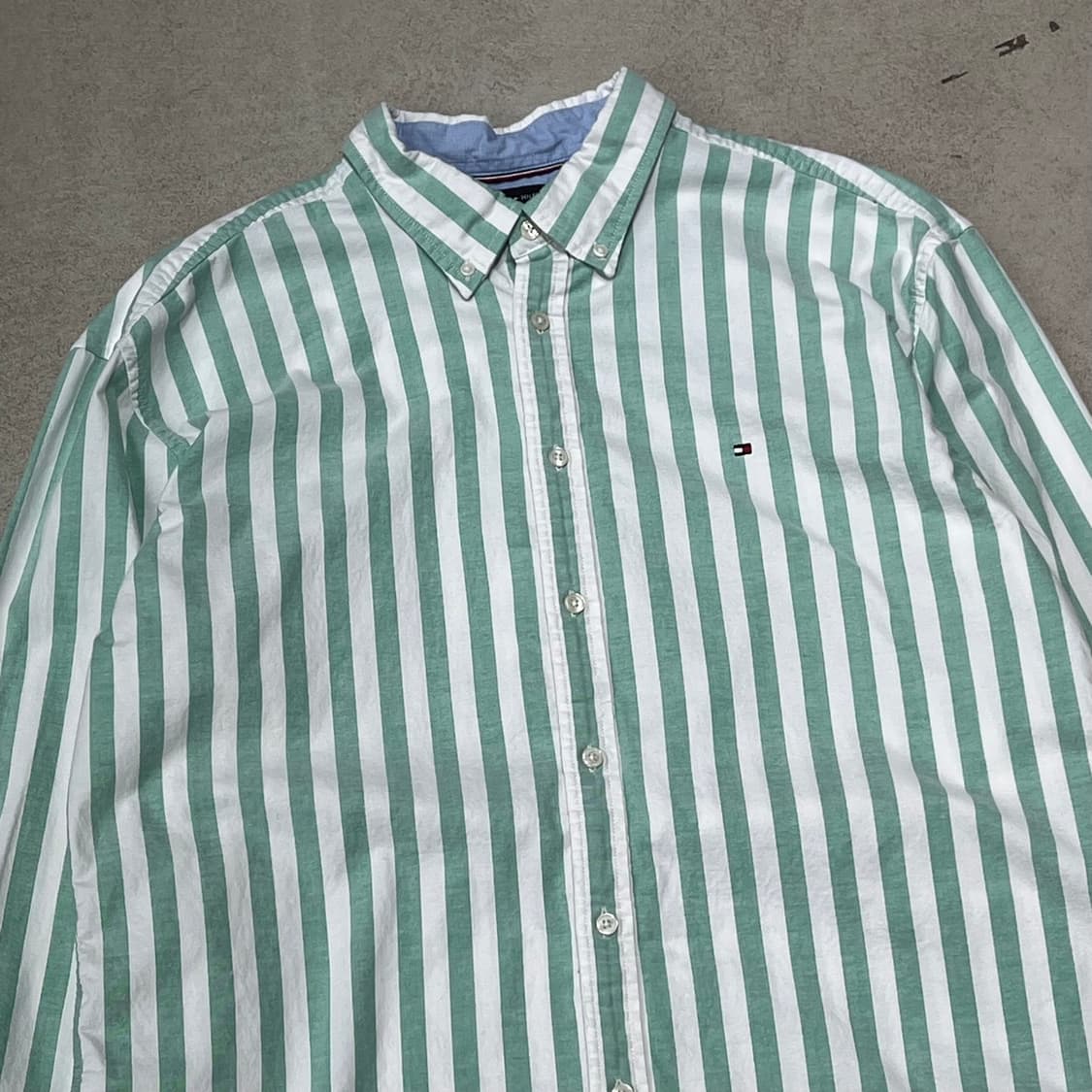 타미힐피거 스트라이프 셔츠 s10862 상품이미지3
