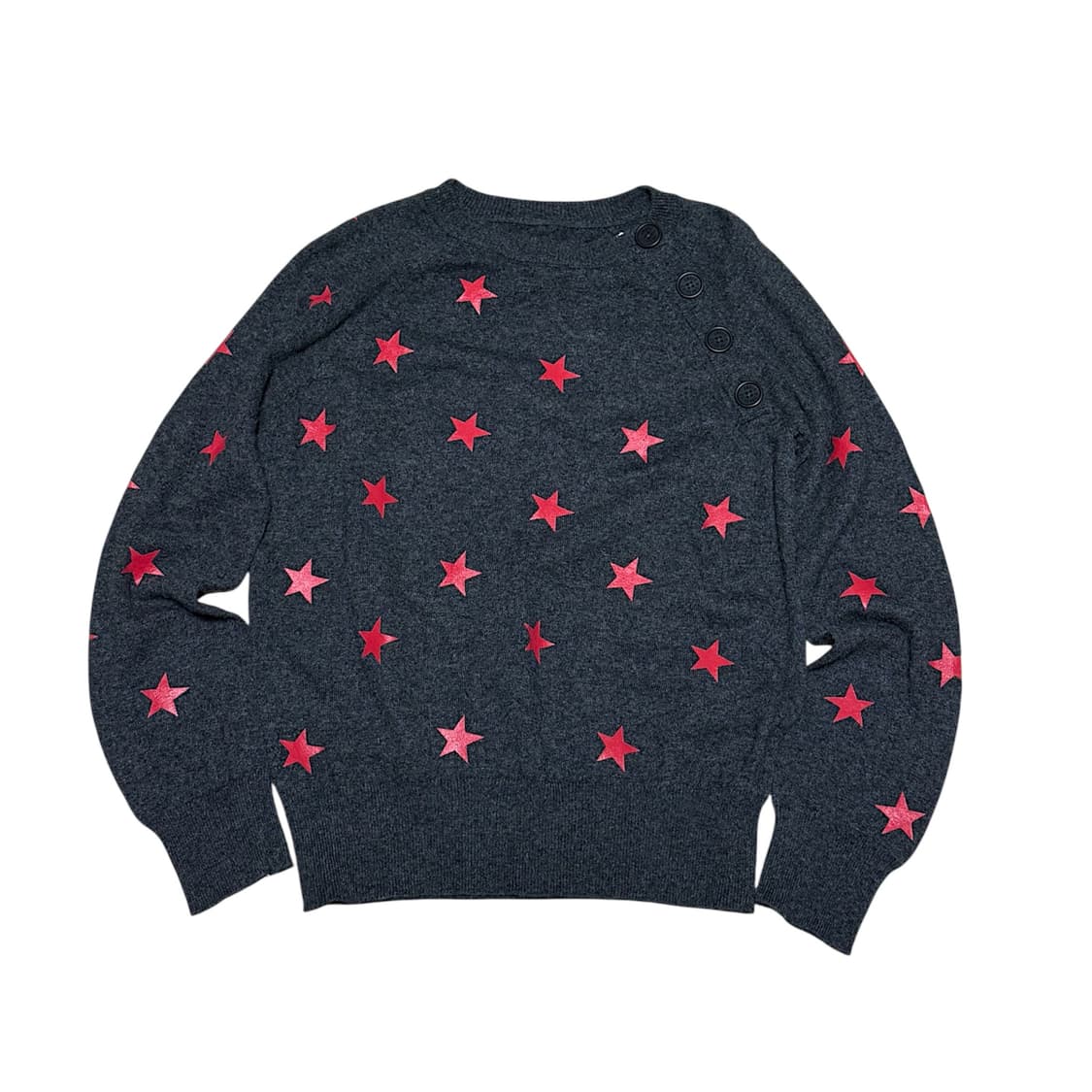 쟈딕앤볼테르 별 패턴 울 캐시미어 혼방 니트 상품이미지1