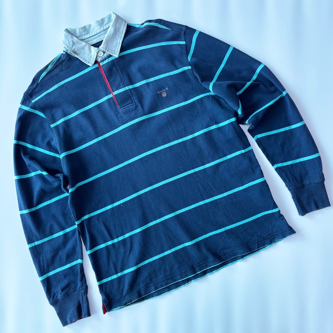 간트(GANT) 헤리티지 스트라이프 럭비 셔츠 상품이미지1