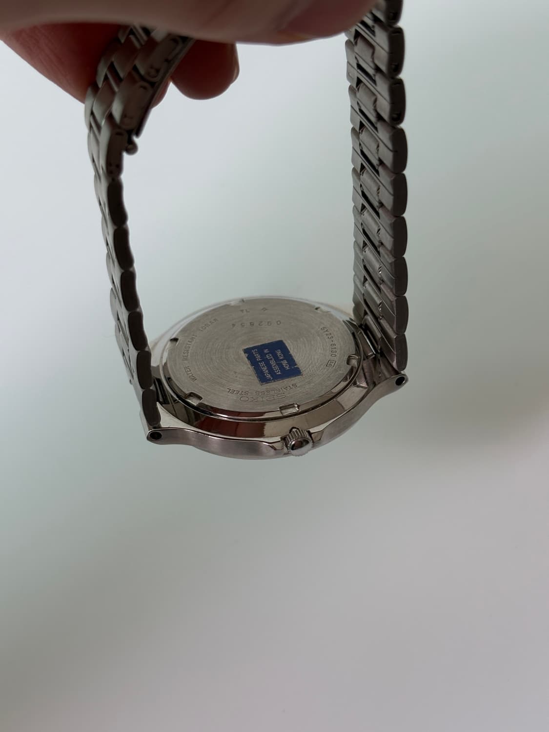 1980s SQ100 Navy Bezel Silver Quartz 상품이미지7