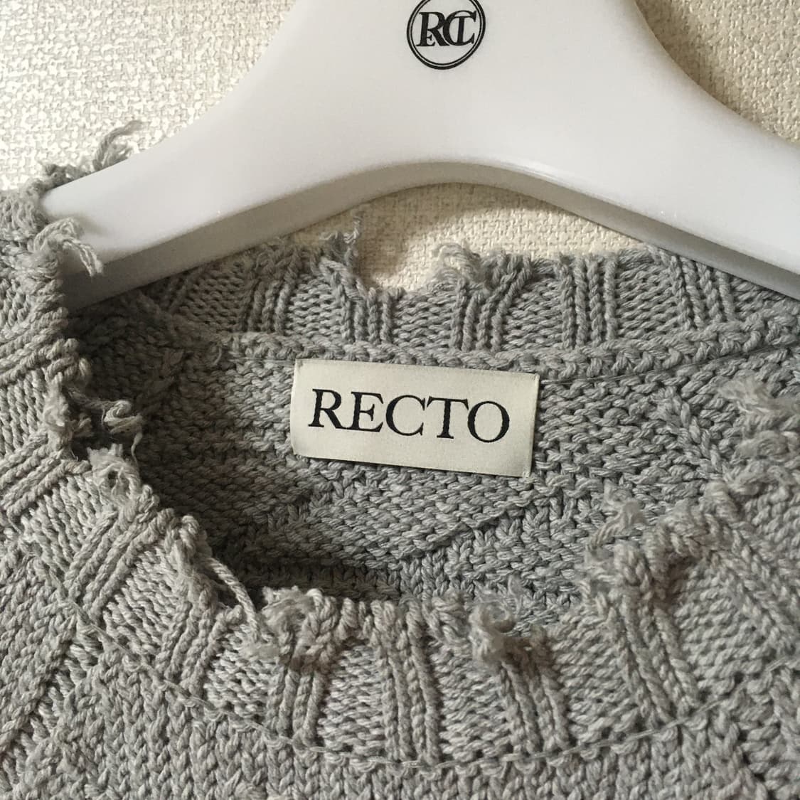 렉토 디스트레스드 니트 상품이미지3