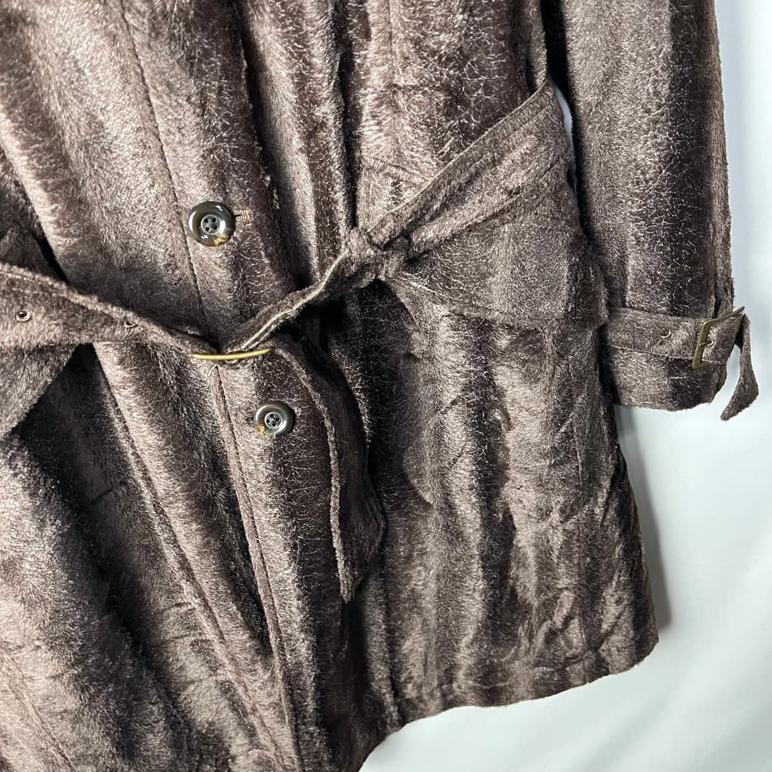 [Tornado Mart] 토네이도마트 브라운 퍼 코트 상품이미지4