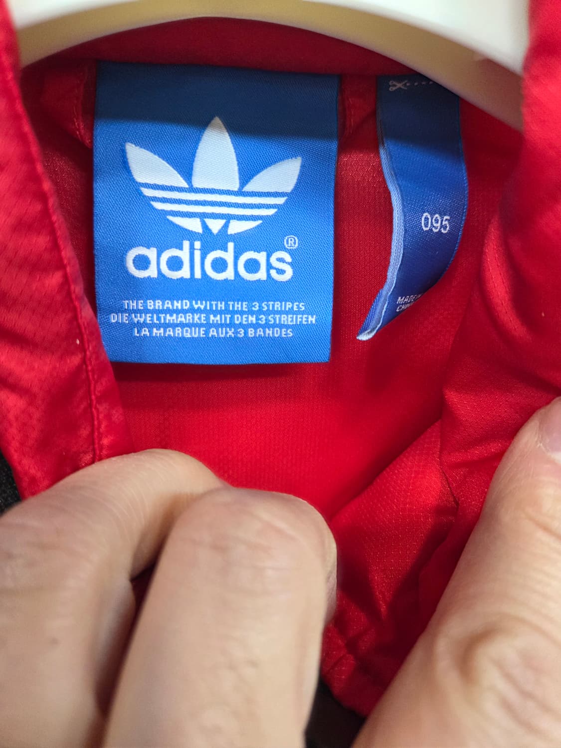 아디다스 코듀라 빅트레포일 레오파드 초경량 바람막이 자켓 95 상품이미지4