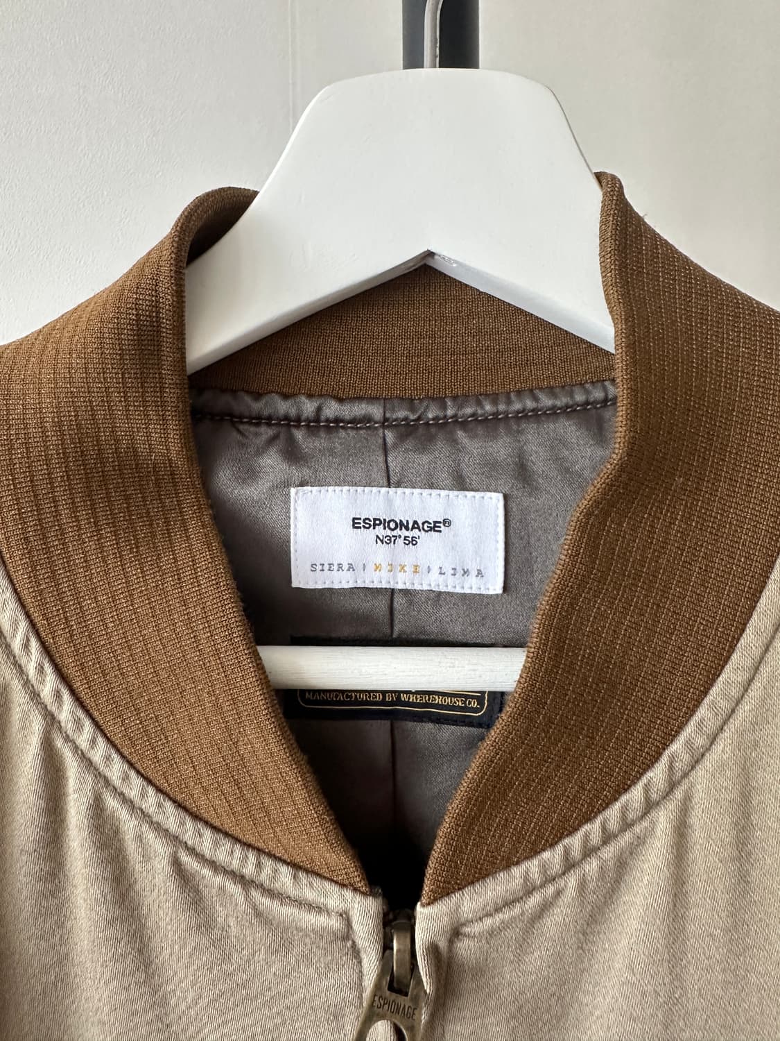 [에스피오나지] 블루종 워커자켓 ma-1 M사이즈 상품이미지3