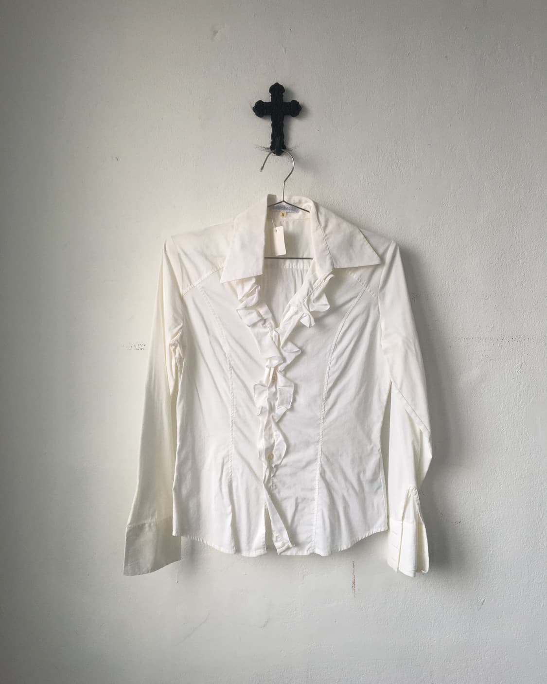 Naracamicie frill point shirt 상품이미지2