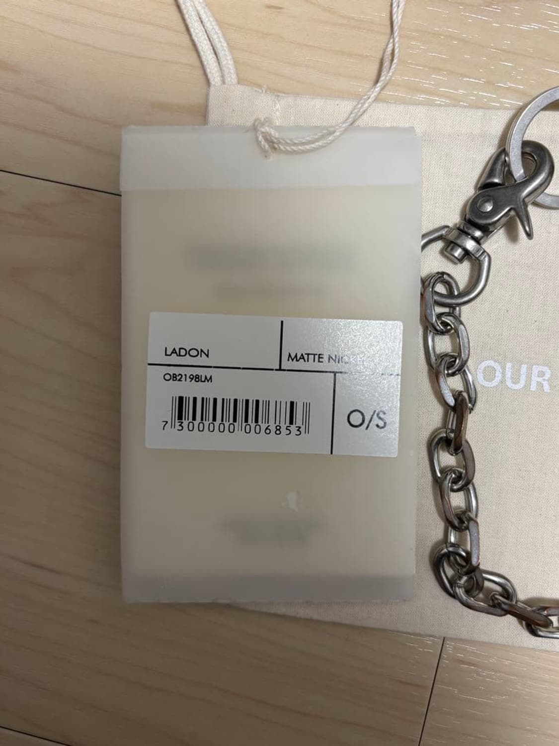 아워레가시 라돈 키체인 바니시드 블랙 메탈 상품이미지4