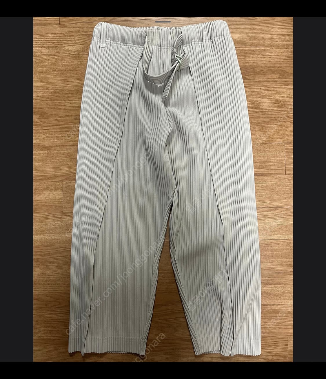 옴므플리세 와이드하카마벨트팬츠 상품이미지1